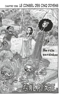 One Piece édition originale - Chapitre 1086 - Le conseil des cinq doyens