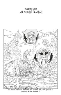 One Piece édition originale - Chapitre 1063 - Ma seule famille
