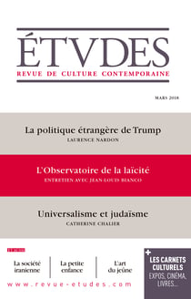 Etudes : La politique étrangère de Trump - n°4247 - mars 2018
