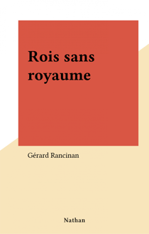 Rois sans royaume