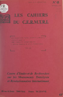 Bibliographie des textes, bulletins intérieurs, tracts et appels du Parti communiste internationaliste (section française de la IVe Internationale), 1944-1945