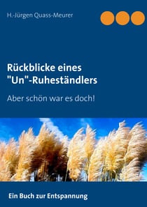 Rückblicke eines "Un"-Ruheständlers - Aber schön war es doch!