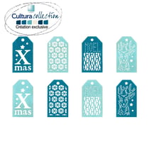 8 ACC FEUTRINE NORDIC TAG BLEU