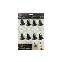 8 cake toppers valse - Gatodéco