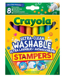 Crayola 8 feutres mini stampers animaux 