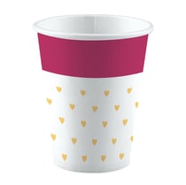 8 Gobelets, Everyday Love, Small Hearts, 250ml