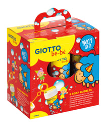 Lot de 6 tubes de bulles de savon Bè-Bè - Giotto
