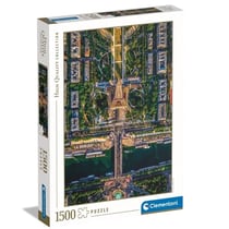 Puzzle 1500 pièces - Flying over Paris - Clementoni