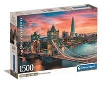 Puzzle Compact 1500 pièces - London Twilight - Clementoni