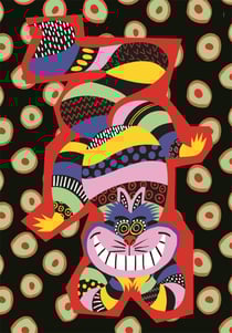 Puzzle Compact 500 pièces - Disney, The Cheshire Cat - Clementoni