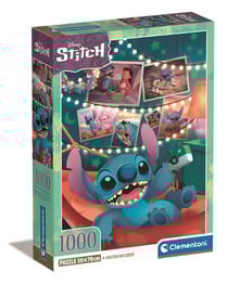 Puzzle 1000 pièces Stitch - Lilo et Stitch - Clementoni