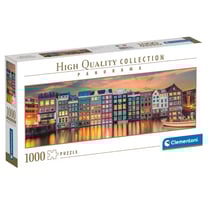 Puzzle Panorama 1000 pièces - Bright Amsterdam - Clementoni