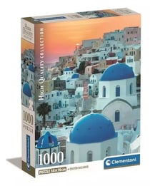 Puzzle - 1000 pièces - Santorin