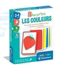 Éducartes : les couleurs - Clémentoni