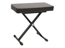 Quiklok BX/14 - Pupitre de musicien - musicien - rectangulaire - vinyle texturé, plaque d'acier, steel tube - noir