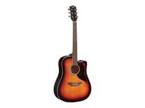 Eko Ranger 6 Cutaway EQ - Guitare électroacoustique - Dreadnought - Brown Sunburst