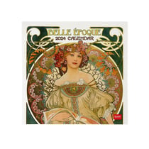 Calendrier mural 2024 Legami - 12 mois - Belle Époque - 30 x 29 cm