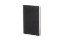 Carnet - 13 x 21 cm - Moleskine - 192 pages pointillées - couverture rigide - noir