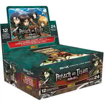 Cartes Attaque Des Titans TCG - Boites de 24 Boosters de 12 Cartes