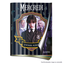 Album pour stickers à collectionner Wednesday Halloween