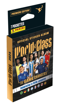 Blister Fifa World Class 2024 - Panini - 7 pochettes