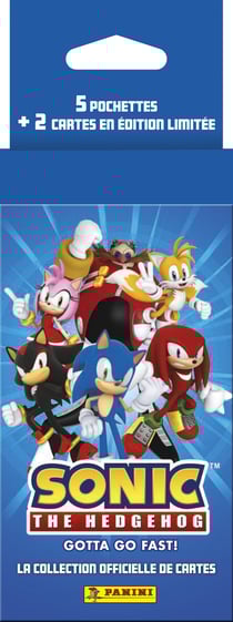 Lot de 30 cartes Sonic classic - Panini