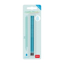 Lot de 2 recharges stylo à encre gel 3D Legami - Lovely Friends - Bleu ciel