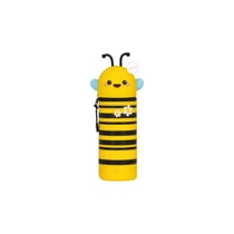 Trousse 2 en 1 ronde 1 compartiment Legami - Abeille