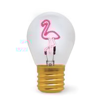Lampe de table ampoule Legami - Flamant rose