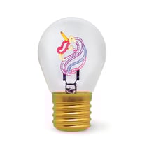 Lampe de table ampoule Legami - Licorne