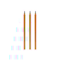 Lot de 3 recharges pour stylo à encre gel effaçable Legami - Orange