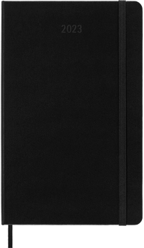 Agenda civil semainier 2023 - 13 x 21 cm - Moleskine - Noir