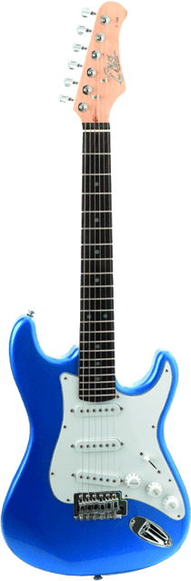 CC HS - GEE S100-TYPE STRAT 3/4 METALL