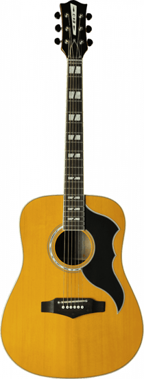 Eko Ranger Vintage Reissue VI - Guitare électroacoustique - Dreadnought - Naturel