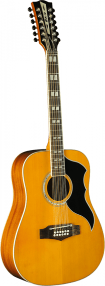 Eko Ranger Vintage Reissue XII - Guitare électroacoustique - 12 cordes - Naturel