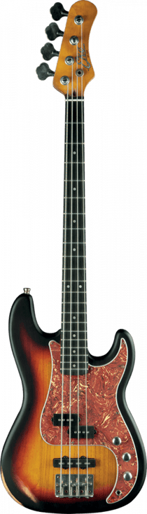 Eko VPJ280 Relic - Basse électrique - Sunburst