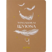 Cahier Moleskine - 25 x 19 cm - Harry Potter : Wingardium Leviosa - 176 pages lignées