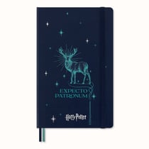 Carnet Moleskine - 13 x 21 cm - Harry Potter : Patronum - 176 pages lignées