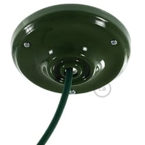 Kit rosace en porcelaine - Vert