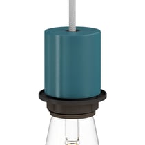 KIT DOUILLE E27 SEMI FIL METAL