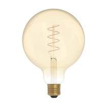 Ampoule Led Carbon Vintage Filament Small Spiral G125 220/230V 4W 250LM E27 1800K Dimmable - Doré