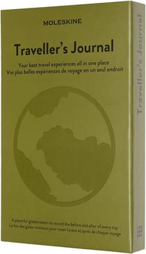 Carnet Moleskine - Kaki - 13 x 21 cm - Passion voyage - 400 pages lignées