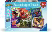 3 Puzzles 49 pièces - Attaque spéciale / Marvel Spider-man