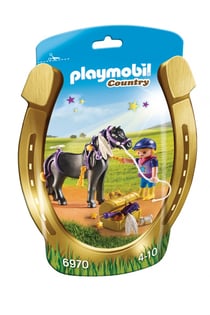 Poney à décorer «Etoile» - Playmobil - 6970