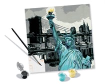 Peinture au numéro Ravensburger - CreArt - NY City - 20 x 20 cm