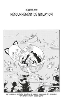 One Piece édition originale - Chapitre 752 - Retournement de situation