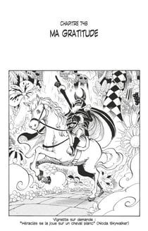 One Piece édition originale - Chapitre 748 - Ma gratitude
