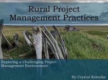 Rural Project Management Practices