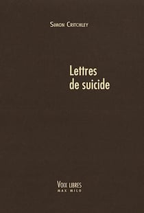 Lettres de suicide