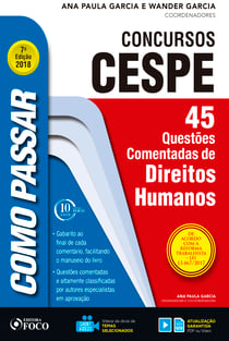 Como passar em concursos CESPE: direitos humanos - 45 questões comentadas de direitos humanos